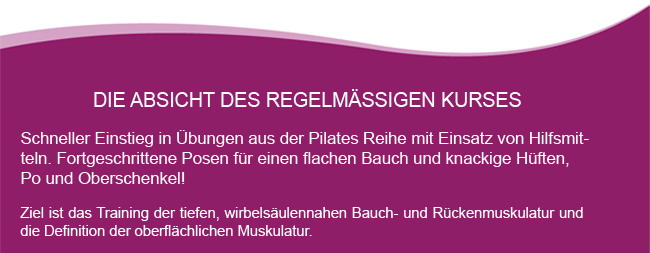 Pilates Kurse